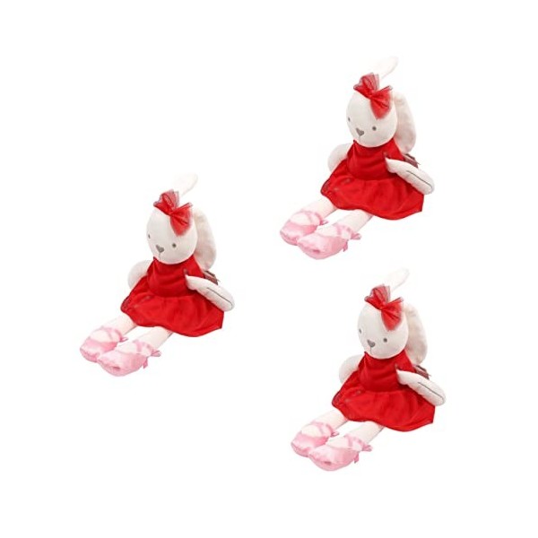 Totority Bébés Poupées Bébé Poupée Lapin Poupée Poupées pour Filles Lapin Poupée pour Fille Apaiser Jouet