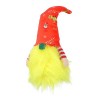 ibasenice 1Pc Poupée De Noël GNOME en Peluche Poupée Jouet Décorations De Table De Noël Figurines De Père Noël De Table GNOME
