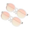 Toyvian 2 Paires De Lunettes De Soleil Poupée Accessoires Poupée Lunettes Poupée Photo Accessoires Mini Poupée Lunettes Éléga