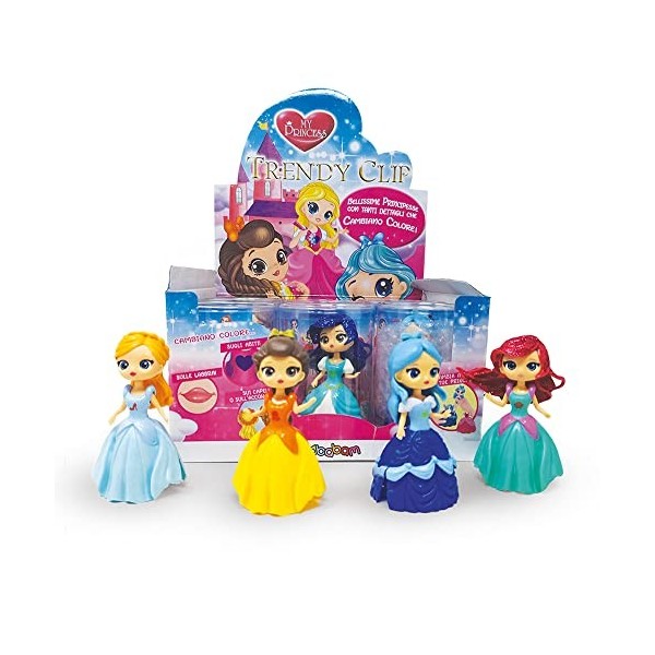 My Princess Trendy Lot de 2 Clips de Couleur cachés