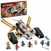 LEGO NINJAGO Legacy Ultra Sonic Raider 71739 Building Kit with a Motorcycle, Plane and Collectible Minifigures. New 2021 725