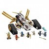 LEGO NINJAGO Legacy Ultra Sonic Raider 71739 Building Kit with a Motorcycle, Plane and Collectible Minifigures. New 2021 725