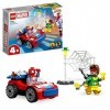 LEGO 10789 Marvel La Voiture de Spider-Man et Docteur Octopus, Jouet de Construction Spidey et Ses Amis Extraordinaires, avec