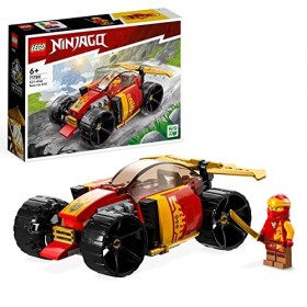 LEGO Ninjago 71780 La Voiture de Course Ninja de Kai – Évolution, Jouet Voiture de Course 2-en-1, pour Véhicule Tout-Terrain,