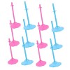 Toyvian 12 Pièces Support De Modèle De Poupée Support De Figurine Poupée Se Tient 12 Pouces Support De Poupée Présentoir De P