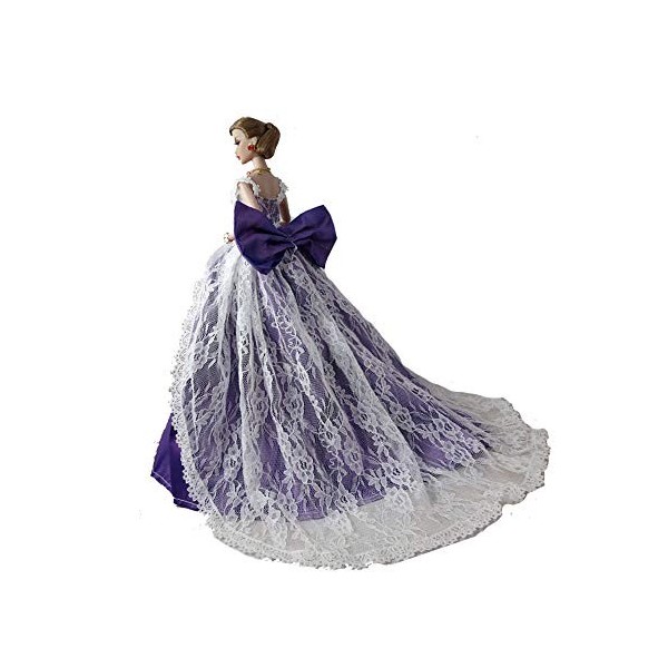 GIVBRO Vêtements pour poupée de 29,9 cm, poupée de 30 cm, accessoire de costume pour robe de mariée E 