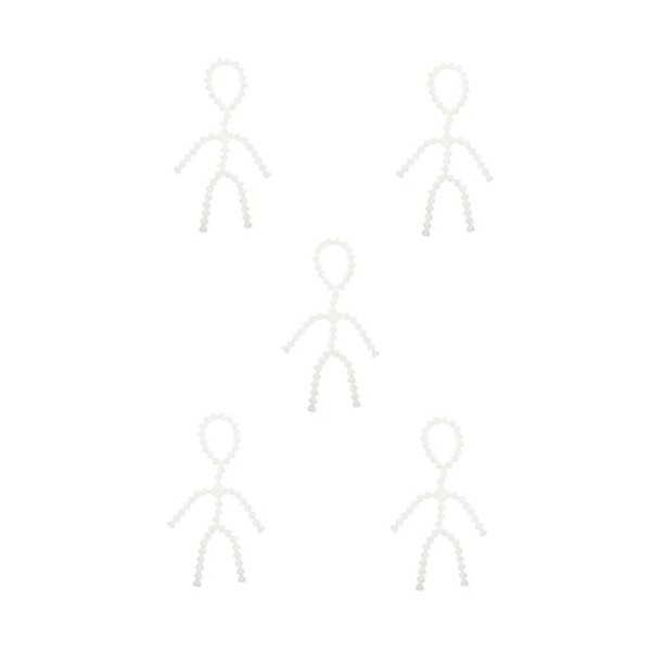 ibasenice Poupée Squelette Articulaire Squelette en Plastique en Plastique Playes en Plastique Bébé Poupée Bricolage Jouet Sq