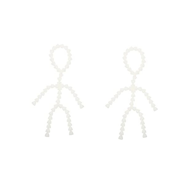 ibasenice Poupée Squelette Articulaire Squelette en Plastique en Plastique Playes en Plastique Bébé Poupée Bricolage Jouet Sq