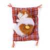 Ejoyous Jouet de Chat de Simulation, Chat Endormi en Peluche dans Un Jouet de Poupée pour Animaux de Compagnie Chat endormi T