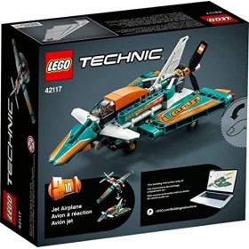 LEGO 42117 Technic Avion de Course, Jeu de Construction, Aérien, Aeroplane de Voltige, 2 en 1, Idée Cadeau, pour Garçons et F