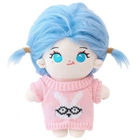 Wukesify Poupée Faite à la Main - Poupées en Peluche pour Filles | Fille Poupées Coton PP Doux, GranÉlasticité, Pas Déformati