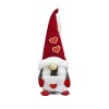 Gnome elfe de la Saint-Valentin Nain Chapeau Rouge Décoration Gnome Décorations de poupées Décoration de la Saint-Valentin po