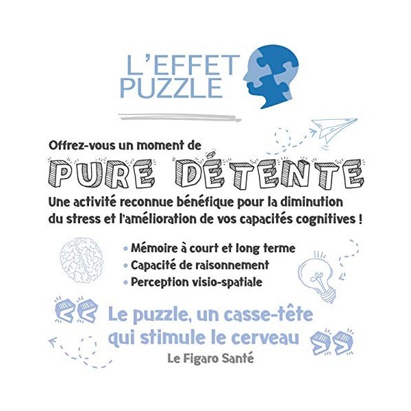 Ravensburger - Accessoire pour puzzles enfants et adultes - Tapis de puzzle antiglisse - Pour les puzzles jusquau 1500 pièce