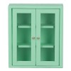 Srliya 1: 12 Accessoires de Maison de Poupée Mini Meubles Modèle Miniature Armoire Blanche Armoire de Rangement Murale Suspen