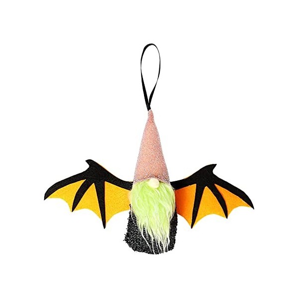 MasterUnion 338495 Poupée Halloween sans visage Créative Goblin Décoration de la maison Poupée Rudolph, Orange l38vcn, M