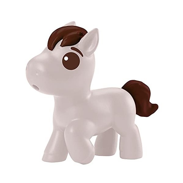 ​Spirit Lindomptable, mini-poupée Lucky articulée et accessoires chevaux pour rejouer les scènes du film, jouet pour enfant,