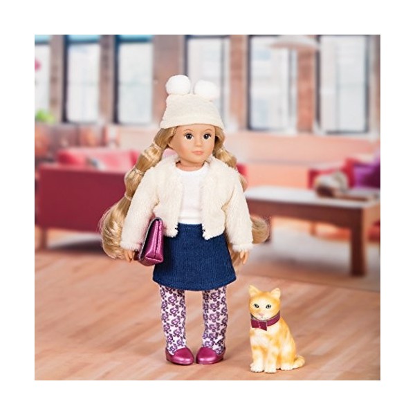 Lori LO31099Z Poupée Lilith avec Chat Clover Fashion et Accessoires