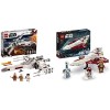 LEGO 75301 Star Wars X-Wing Fighter de Luke Skywalker: Jouet Vaisseau Spatial avec Figurines Princesse Leia et Droïde R2-D2, 