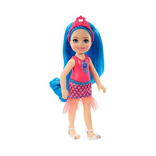 Barbie Mattel Dreamtopia - Chelsea with Blue Hair 13cm GJJ94 