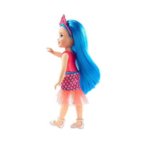 Barbie Mattel Dreamtopia - Chelsea with Blue Hair 13cm GJJ94 