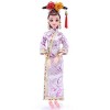 Uteruik Poupée chinoise de 29,8 cm avec vêtements Cheongsam anciens, bandeau pour enfants, cadeau danniversaire D 