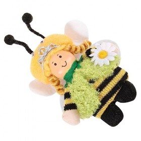 TOYANDONA Décoration De Poupée dabeille Jouets Tricotés Intéressants Poupées en Forme dabeille Jouets De Poupée Créatifs Dé