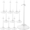 Toyvian 10 Pièces Stand De Poupée Supports De Poignet De Poupée Supports De Poupée De Bureau Mini Présentoirs De Poupées Cadr