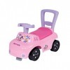 Smoby - Minnie - Porteur Auto - Fonction Trotteur - Volant Directionnel - Pour Enfant Dès 10 Mois - Coffre à Jouets - 720532,