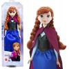Disney La Reine des Neiges Mini-poupée articulée Anna avec tenue emblématique jupe et cape amovibles et figurine du renne Sve