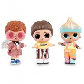 L.O.L. Surprise, Boys - boule 7 Surprises dont 1 Poupée Garçon 8cm, Accessoires, Fonction Eau Surprise, Modèles Aléatoires à 