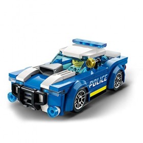 LEGO 60312 City La Voiture de Police, Jouet pour Enfants dès 5 Ans avec Minifigure Officier, Idée de Cadeau, Série Aventures