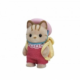 Sylvanian Families - Le Village - Le bébé Chat Tigré - 5417 - Jumeaux et Bébés - Mini Poupées