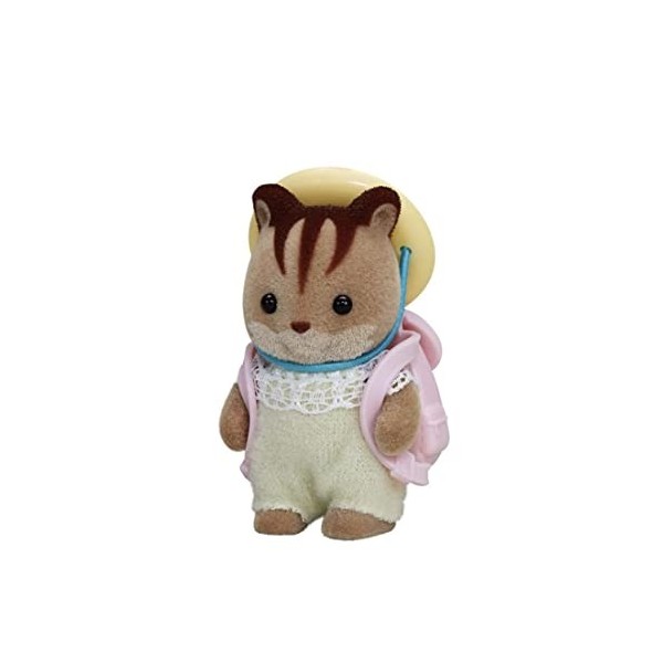 Sylvanian Families - Le Village - Le bébé Écureuil Roux - 5406 - Jumeaux et Bébés - Mini Poupées