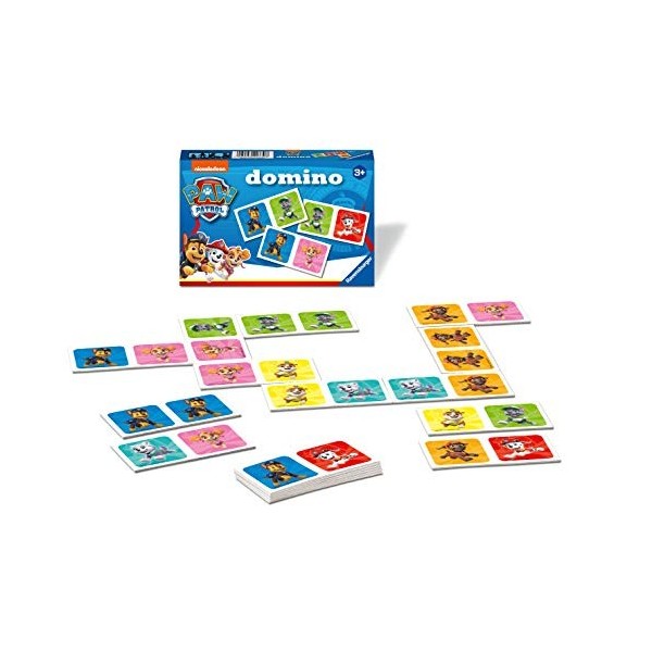 Ravensburger - Jeu Educatif - Domino - PatPatrouille - Un premier jeu éducatif mêlant observation , association et mémorisat