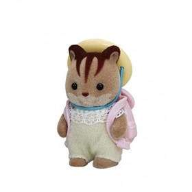 Sylvanian Families - Le Village - Le bébé Écureuil Roux - 5406 - Jumeaux et Bébés - Mini Poupées