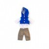 Miniland 31639 Ensemble de vêtements pour poupées Bleu Marine 32 cm