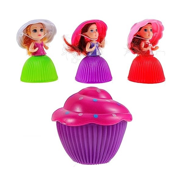 Totority Jouets Cérébraux Mini Jouet De Poupée De Gâteau Jouet De Poupée De Princesse De Petit Gâteau 3Pcs Jouet De Cadeau De