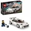 LEGO 76908 Speed Champions Lamborghini Countach, Jouet modèle de Voiture de Course pour Les Enfants de 8 Ans et Plus