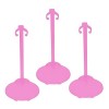 Toyvian 3 Pièces Poupée Cintre Support De Forme De Robe De Poupée Support Daffichage De Poupée Détenteurs Dornement Présent