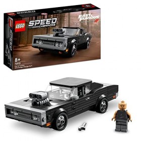 LEGO 76912 Speed Champions Fast & Furious 1970 Dodge Charger R/T, Jouet, Voiture Modélisme, de Course, Collection Vin Diesel,