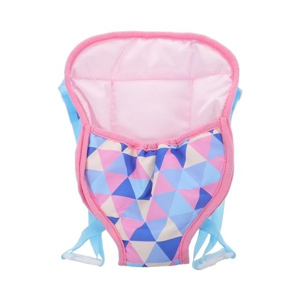 Zerodeko Porte-Bébé Accessoire De Poupée Bretelles Réglables Poupée Fille Paquets Sortants Accessoires De Poupée Bébé Transpo