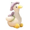 Tyenaza Petite Poupée De Canard, 35 Cm, Animal en Peluche Mignon De Dessin Animé, Jouet en Tissu pour Fille, Cadeau danniver