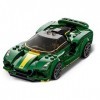 LEGO 76907 Speed Champions Lotus Evija Voiture de Course, Jouet Réduit avec Minifigure de Pilote de Course, Jouet pour Enfant