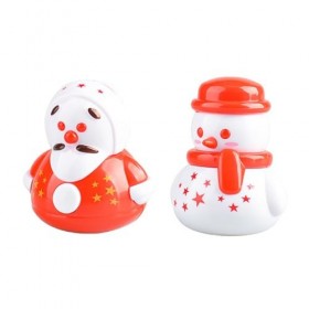 Gissroys Délicieux Bonhomme Neige Noël Poupée Oscillante Jouet Sensoriel pour Tout-Petit Cadeaux pour Bébé Gobelet Mignon Pou