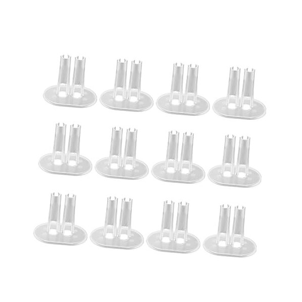 Cœur - Pince en plastique pour fabrication de boules de neige, en forme Cœur - Pince en plastique pour fabrication de boules de neige, en forme