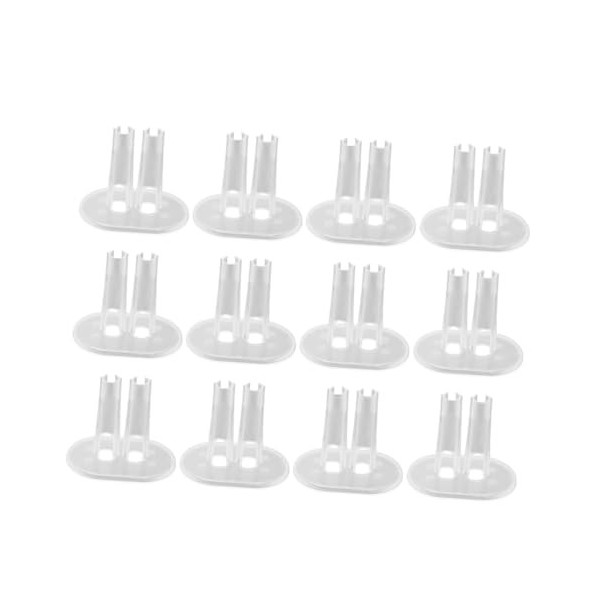 Toyvian 1 Ensemble 12 Pièces Présentoir Rotatif Jouets pour Enfants Jouet pour Enfants Support De Poupée Support De Figurine 