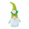 ABOOFAN Printemps GNOME Poupée en Peluche Tomte Poupée Suédois Nain Figurine Fleur Elf Ferme Décor pour Le Printemps Parti Ki