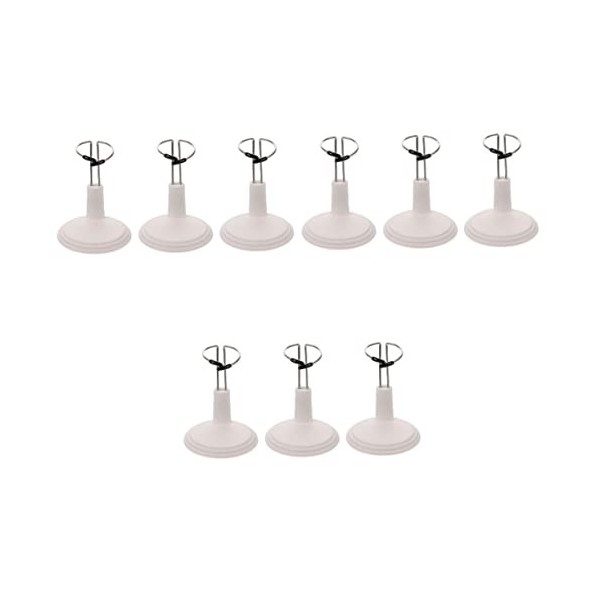 ibasenice 3 Pièces Stand De Poupée Support De Poupée Clair Support De Jambe De Poupée Titulaire Poupée Cadre De Support Figur