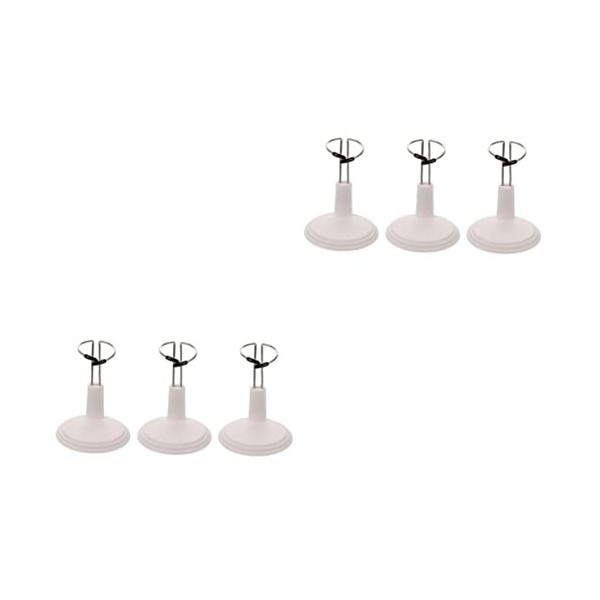 ibasenice 3 Pièces Stand De Poupée Support De Poupée Clair Support De Jambe De Poupée Titulaire Poupée Cadre De Support Figur