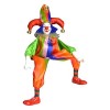 perfk Peint à La Main Clown Poupée Figure Valentine Cadeau Figure Figure Poupée Ornements Clown Modèle Poupée En Porcelaine p